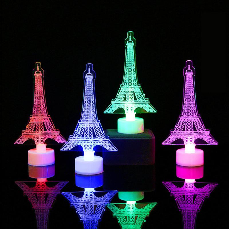 Красочные рождественские украшения Снеговик Санта-Клаус Рождественская елка Светодиодные декоративные огни Товары для вечеринок