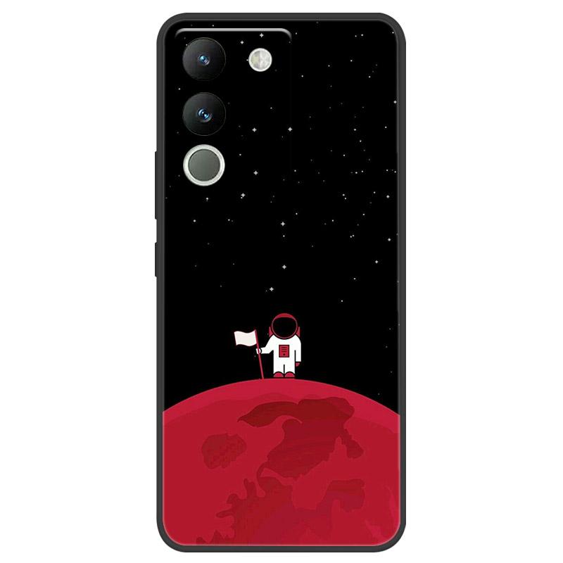 Чехол для VIVO V29E V2317 Защитный чехол для камеры Для телефона VIVO Y200 5G Мягкий силиконовый TPU Задняя крышка V2307 Ударопрочный Fundas