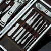 12 шт. маникюрный педикюрный набор для ухода за ногтями, кусачки для ногтей, кусачки, резак для ухода за волосами