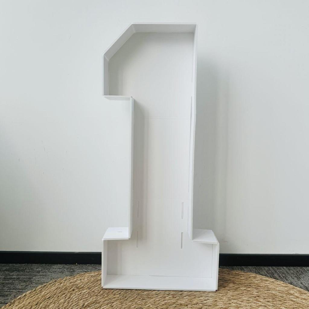 1 шт. 73 см Цифровая Рамка для Шаров-Вывесок Без Шаров Белая KT-Плита Цифра 0-9 Вставная KT-Плита Декор для Вечеринки День Рождения Украшение на Годовщину