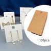 100 Pieces Earring Display Cards Holders Jewelry Storage Durable