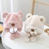 With Ball Warm Hats Cute Newborn Bonnet New Ear Protection Hats