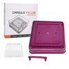 100 Holes Empty Capsule Plate Capsule Powder Filler Plate Capsule Manual Filling ToolPurple
