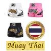 Кикбоксинг Муай Тай боксерские шорты ММА UFC Боксерские унисекс мужские женские детские штаны Боевые Фитнес Тренировки в спортзале Смешанные боевые искусства Спортивные тренировки