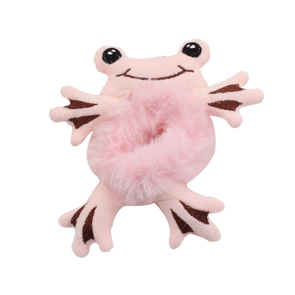 Cute Hair Scrunchie Girl Cartoon Frog Panda Cat Rabbit Rubber Hair Elastic Hair Hair Ties Ponta C7S2