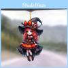 Car Acrylic Halloween Hanging Girl Pendant Auto Interior Driving Accessories