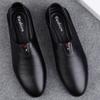 Fashion Spring Summer Mens Casual Shoes Genuine Leather Male Loafers Slip-On Mocasines Soft-Soled Driving Shoes Classic Business Falts