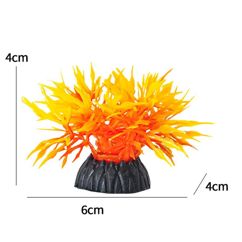 Защита окружающей среды Декорация для аквариума Имитация водных растений Искусственные растения Аквариум Ландшафтное украшение Аксессуары