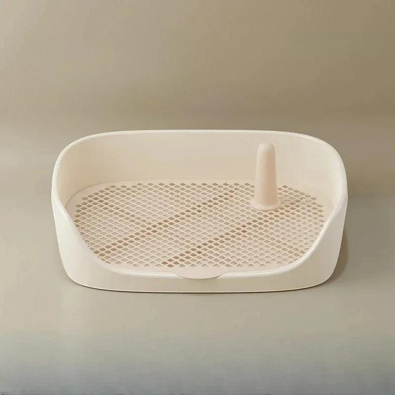 Large Size Portable Dog Training Toilet-Pet Litter Box Puppy Pad Holder Tray Indoor Dog Potty for Dogs Puppies Training Supplies