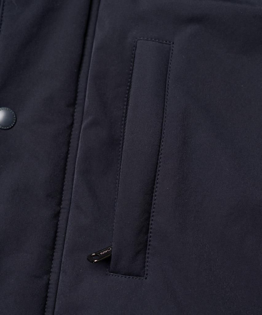 Edinburgh Club Hooded Goose Down Jumper [Navy]