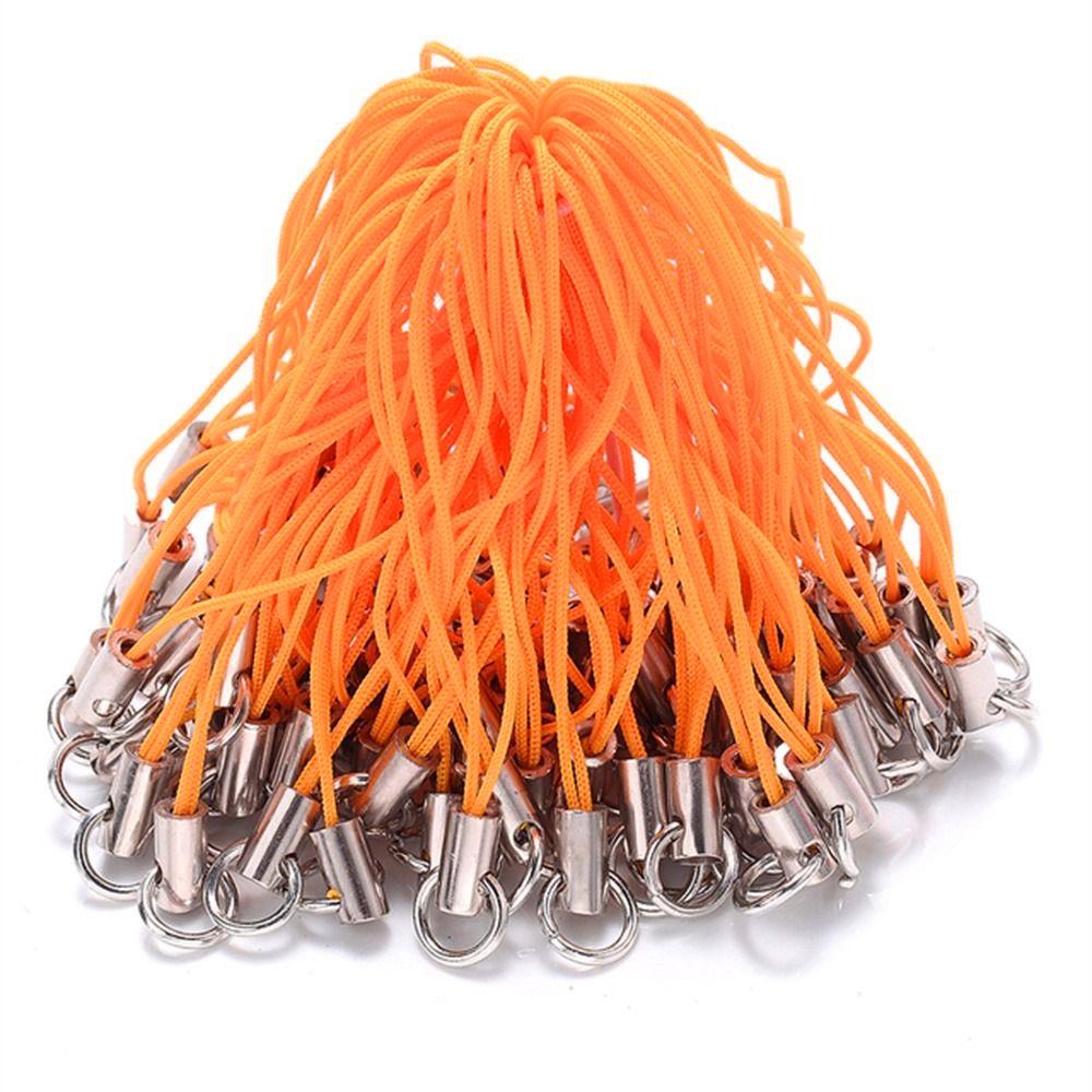 Straps Phone Landyard Jump Ring Lanyard Rope Keychains Cord DIY Keyring Pendant Lanyard Strap Cord