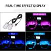 Car Interior Lights Cold Decorative Dashboard Console Car LED Ambient Lights Party Lights