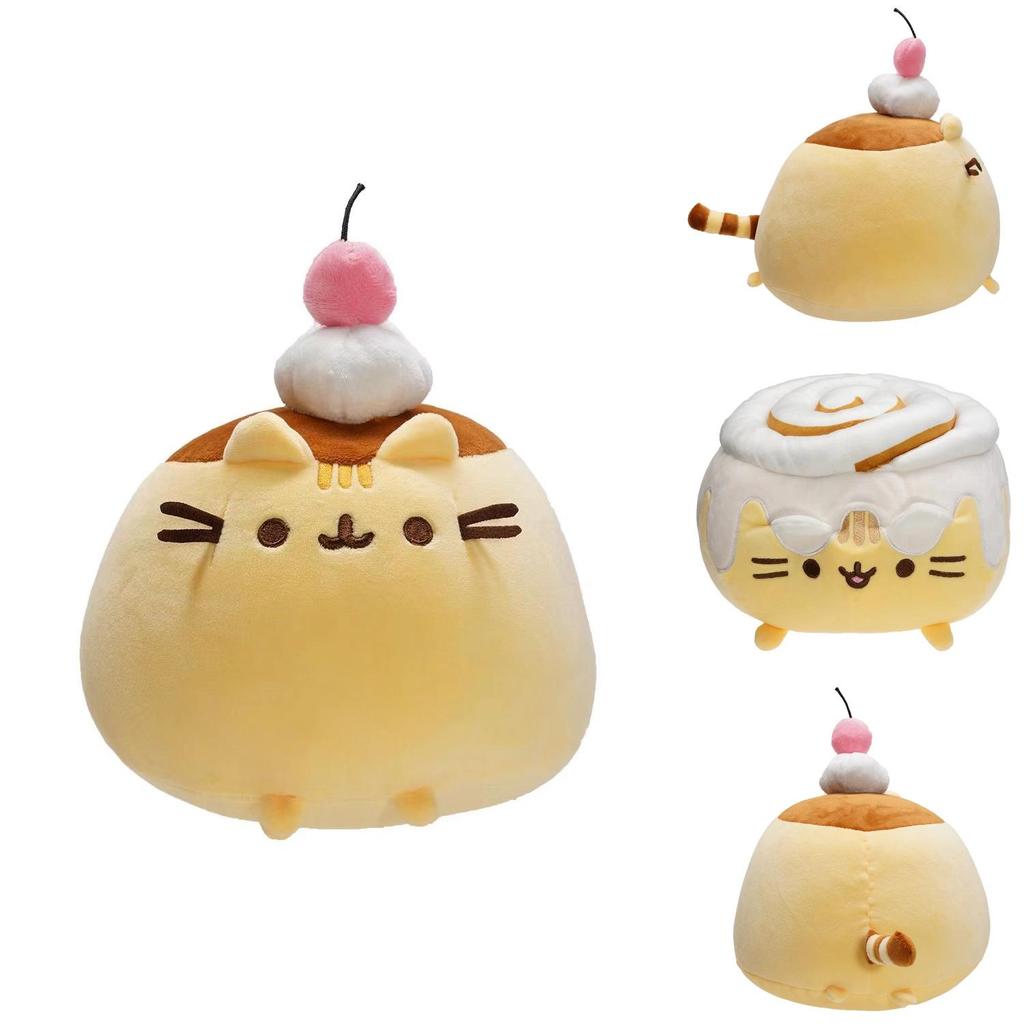 Мягкая и обнимаемая плюшевая игрушка-подушка Pusheen с наполнителем из полипропиленового хлопка для комфорта