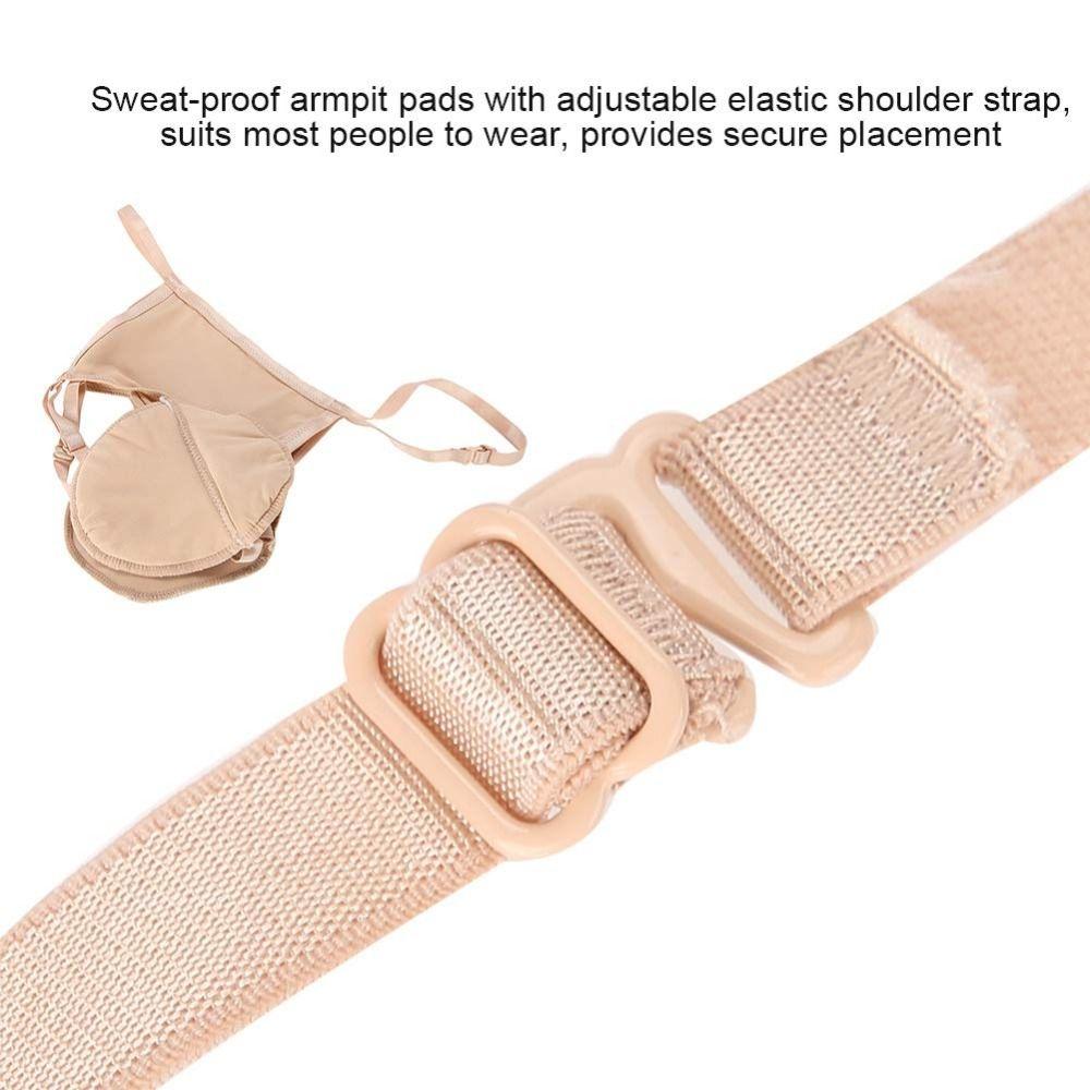 Reusable Underarm Sweat Pads Anti-Sweat Armpit Sweat Guard Perspiration Absorbing Pads Women