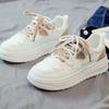 Весенняя женская белая обувь дышащая универсальная спортивная повседневная обувь для пап кроссовки