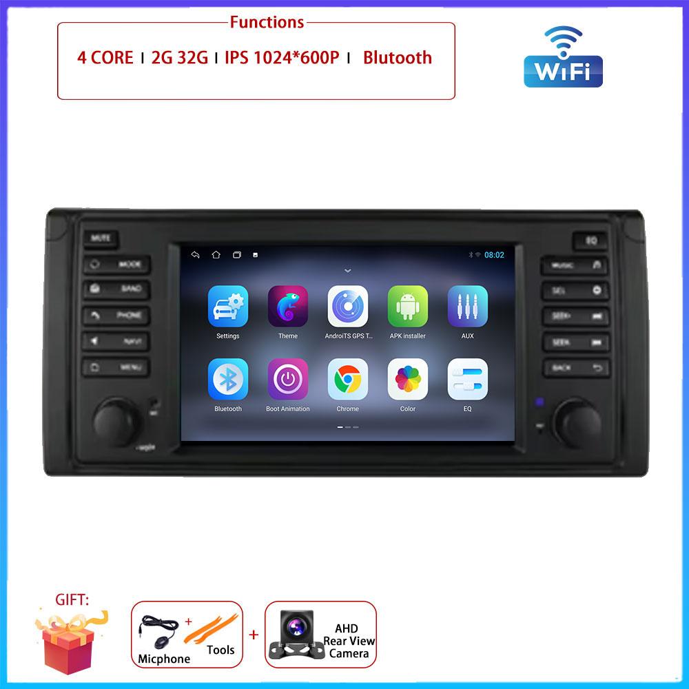 7" 4G для BMW X5 E53 E39 Car Carplay Auto Android OS Радио Навигация GPS Мультимедиа Видео Плеер BT 5.0 WIFI DSP