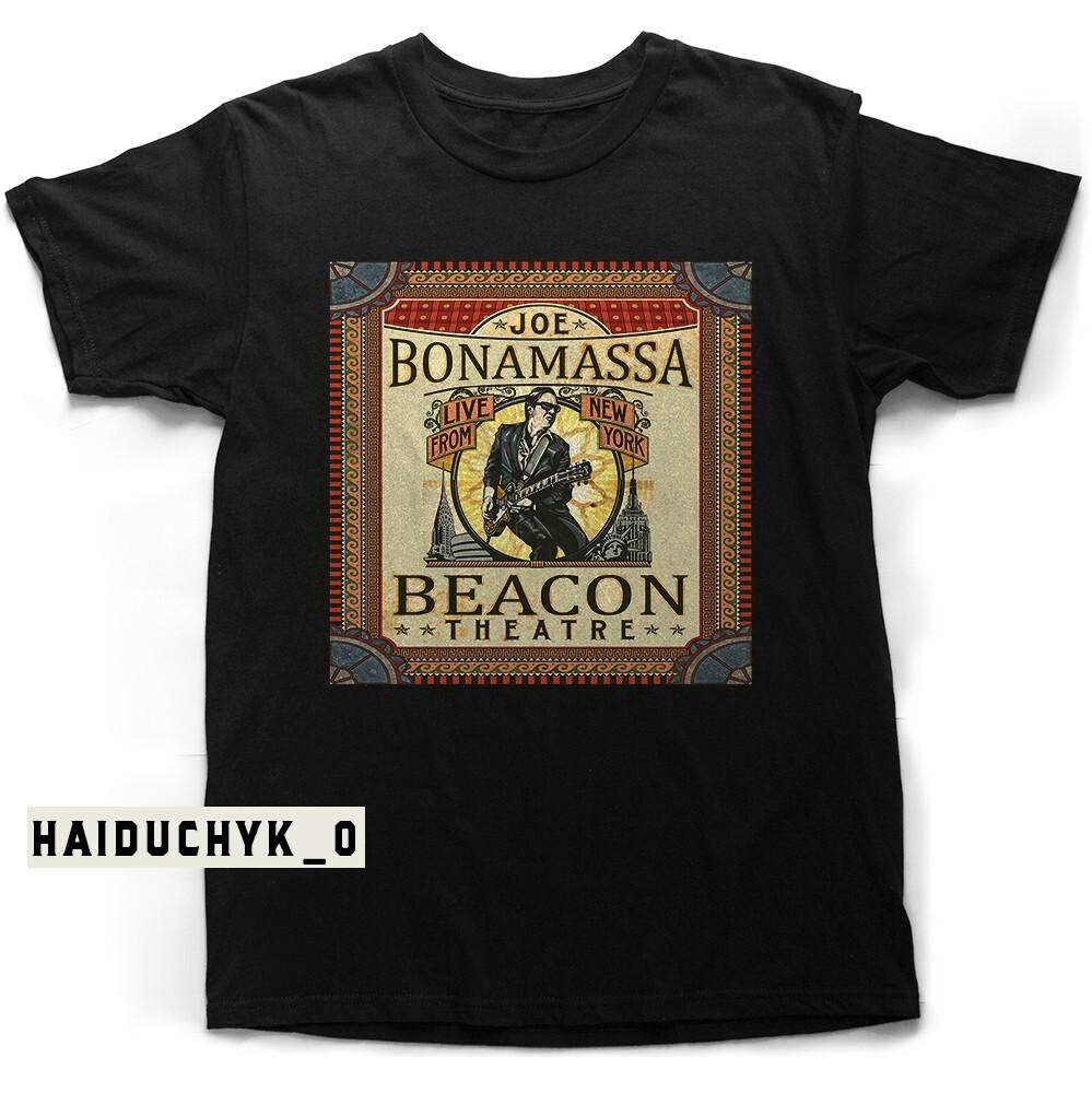 JOE BONAMASSA Beacon Theatre Live Unisex Black T-shirt Size S-5XL Unisex T-Shirt