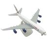 Scale British Airways A380 Airplane Model Alloy Model Diecast Plane High Simulation Model for Collection 1/400