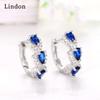 Lindon Fashion Copper Alloy Zircon Jewellery Drop Earrings For Women Wedding Party Gifts