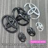 3D ABS Наклейка-логотип на переднюю решетку и багажник автомобиля Для Toyota RAV4 Camry Corolla Levin Yaris Reiz Vios Highlander CHR Prius аксессуар