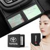 1Pcs Car Emblem Driver License Cover ID Credit Card Holder for TRD C-hr Prado Rav4 Yaris Hilux Prius Avensis Corolla Camry