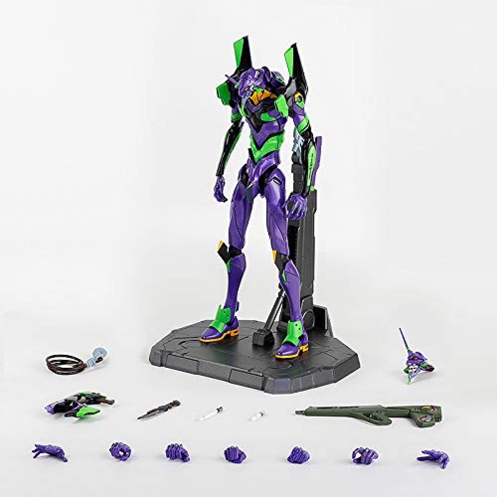 Robodo Evangelion New Theatrical Edition Evangelion Unit 01 Немасштабная подвижная фигурка из ABS, ПВХ, ПОМ и цинкового сплава, окрашенная