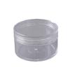 PS Прозрачный дорожный флакон для косметического крема - Портативный пластиковый круглый пробный контейнер
