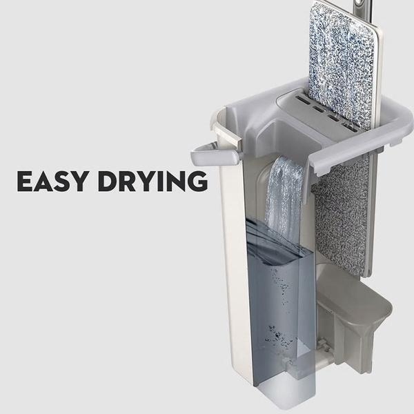 Ленивые люди Волшебные чистящие швабры Свободная ручная чистка Швабра из микрофибры с ведром Плоская выжимная швабра-распылитель Домашняя кухня Инструменты для уборки пола