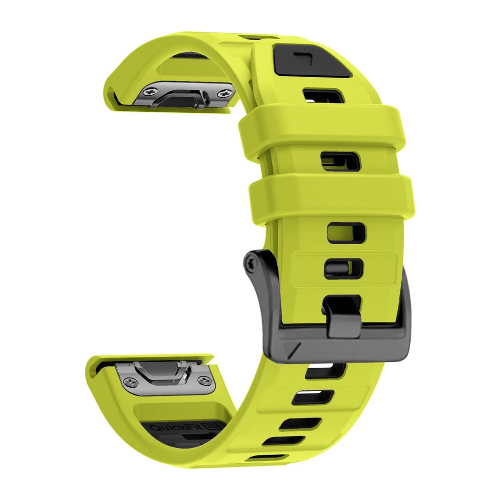 Совместимые с Garmin Frnix 8 51 мм 47 мм ремешки для часов, силиконовые ремешки с быстрой заменой для Fenix E 7 7X 6 6X Pro 5 5XPlus Smartwatch