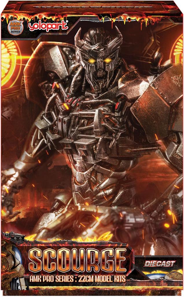 Doyusha Beast Awakening AMK PRO Series Approximately 22cm Plastic Model Kit Transformers Scourge, Tall, Pre-painted (Robot)