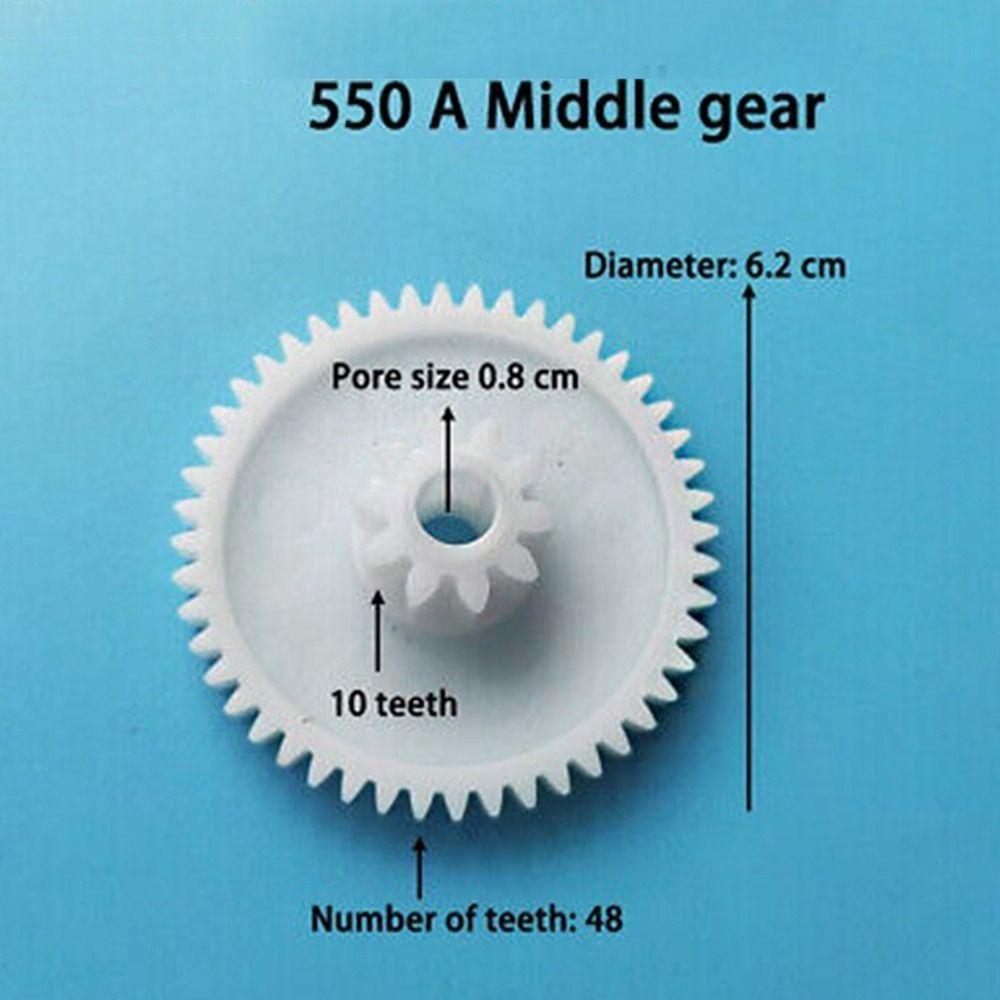 1 шт. S/M/L 390/550 редукторная шестерня пластиковая аксессуары для радиоуправляемых игрушек новая шестерня для электрической коляски