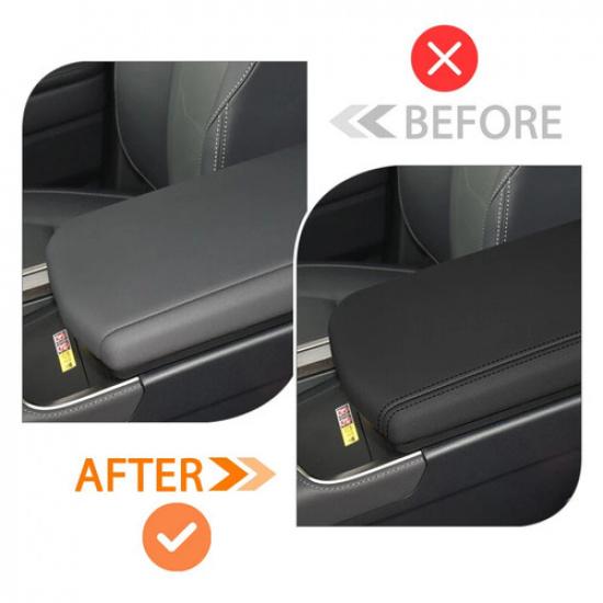 For Lexus GX460 2015-2025 Car Center Console Box Pad Armrest Cover Faux Leather