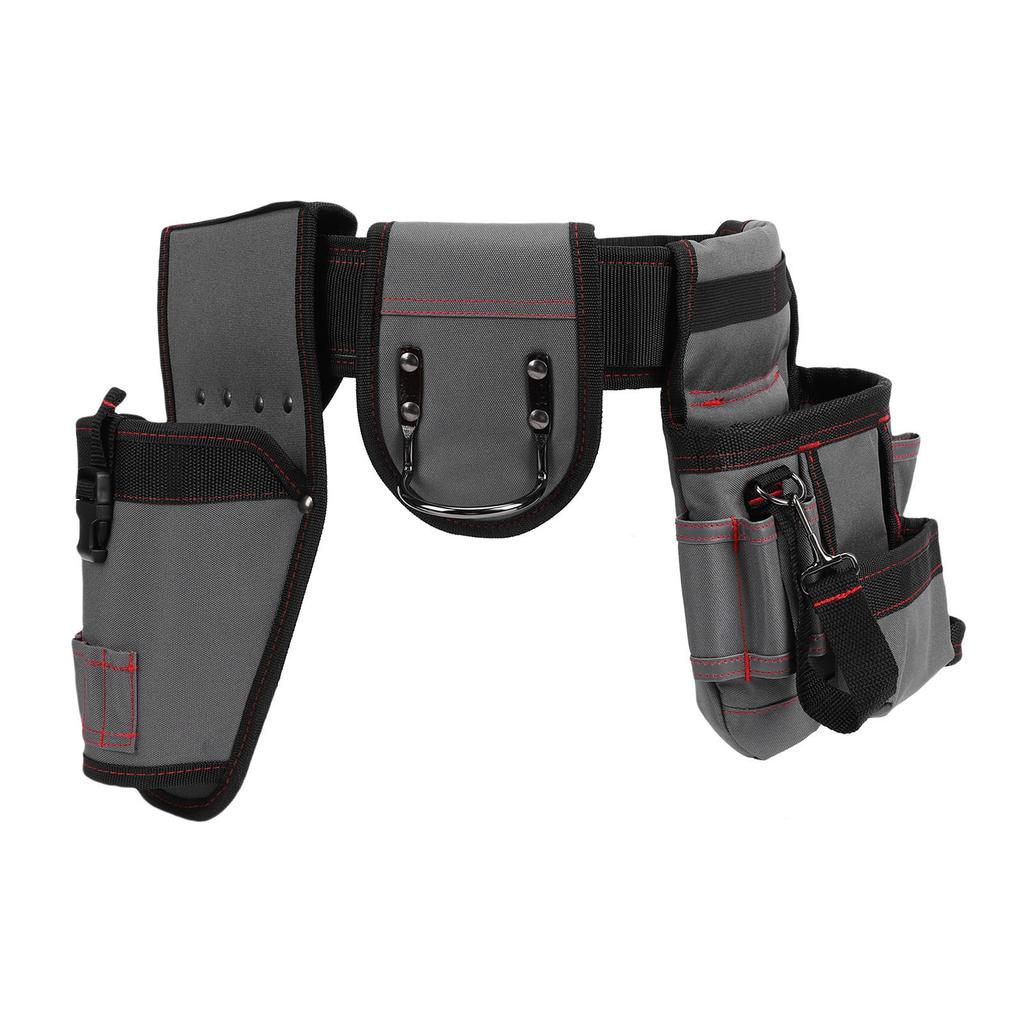 Многофункциональный съемный пояс для инструментов из ткани Оксфорд, поясная сумка для инструментов для электрика, плотника, сантехника