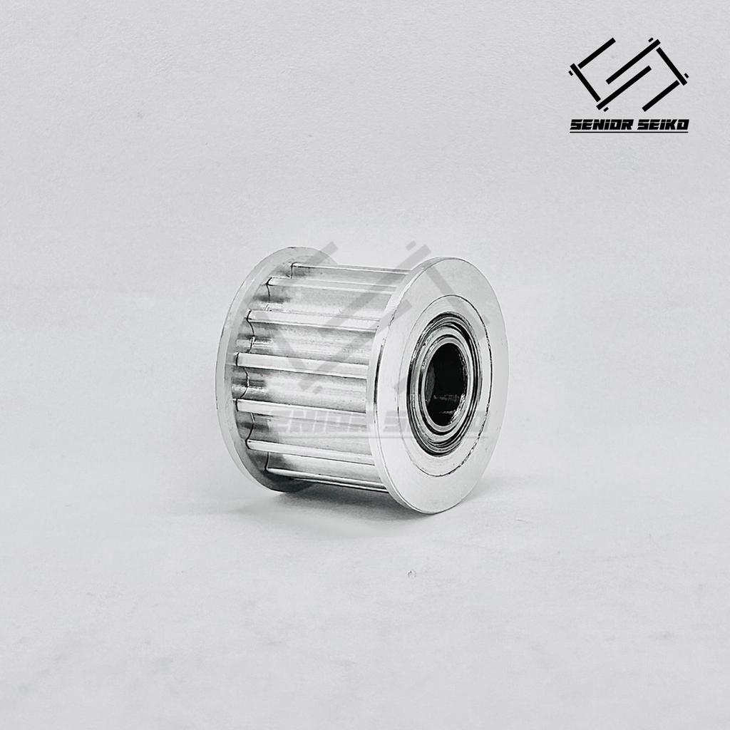 15T Idler HTD5M Timing Pulley 15teeth Gear with Bearing Belt Width 10/15/20/25mm Bore 3/4/5/6/7/8/9/10/12/15mm wheel Belt Pulley