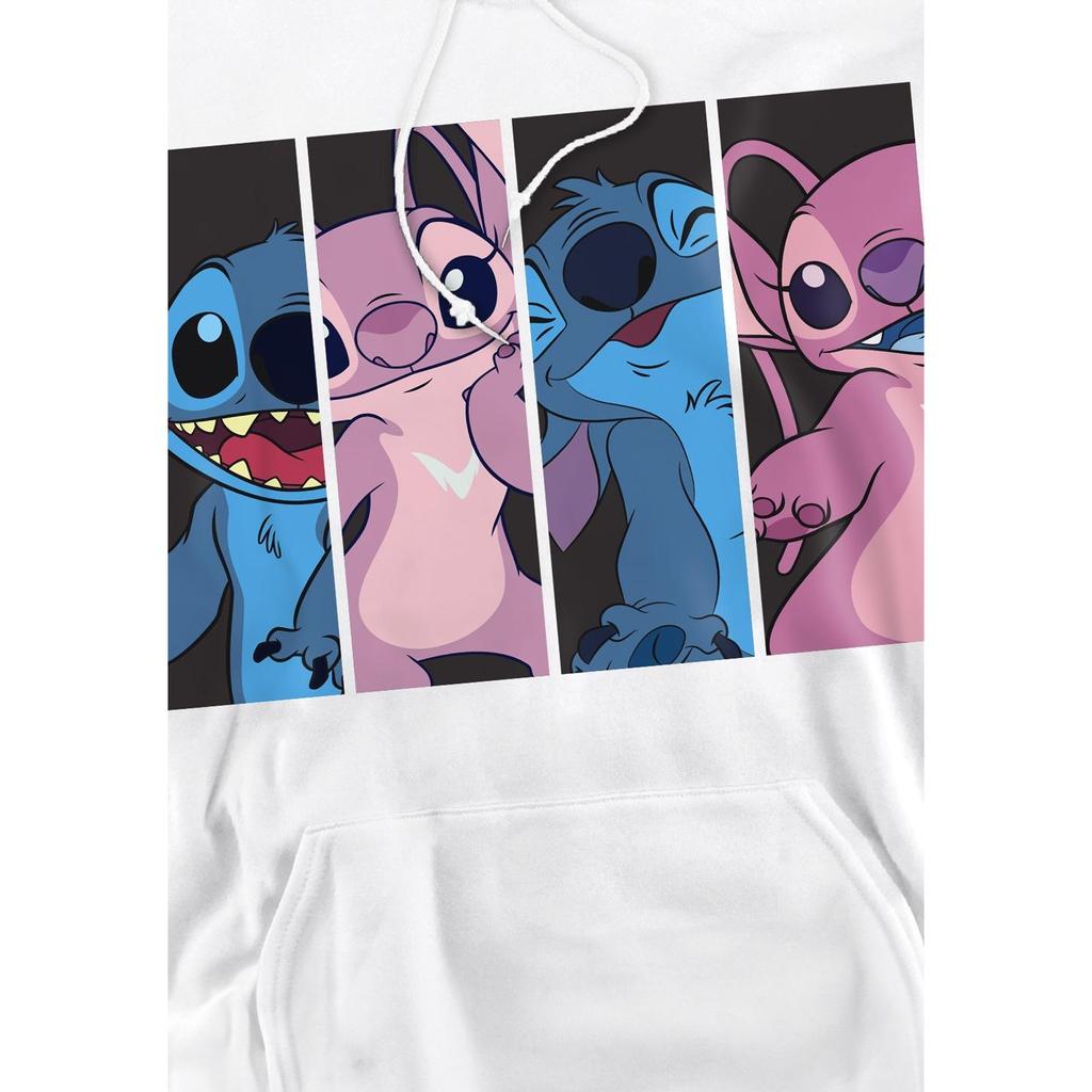 Lilo & Stitch Мужская толстовка с капюшоном Stitch Angel Boxes