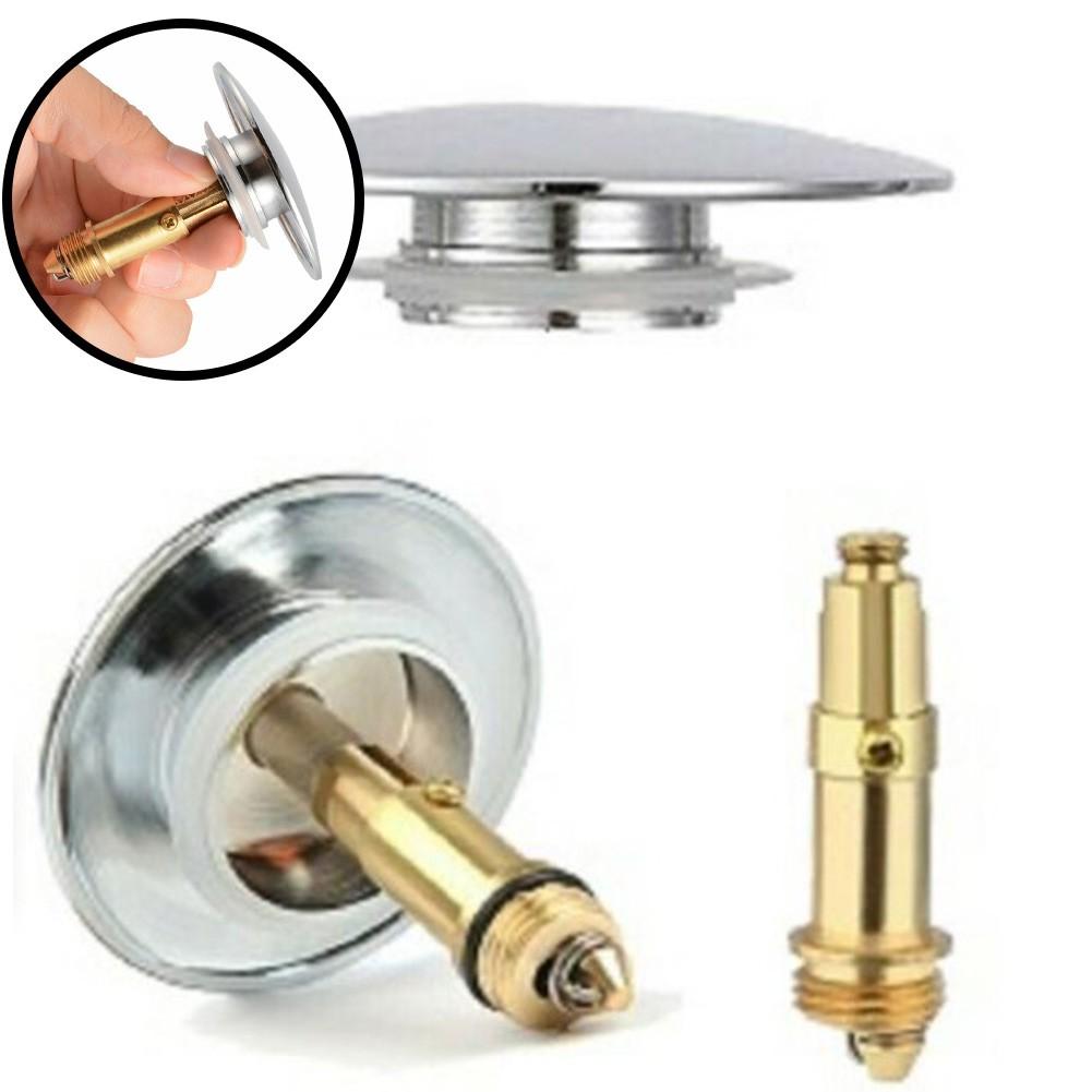 Дом Латунный Нажимной Болт M8/M16 1шт 26г Раковина Клик-Клак Слив Внутренний Пружинный Механизм Пружинный Сердечник Толстое Покрытие