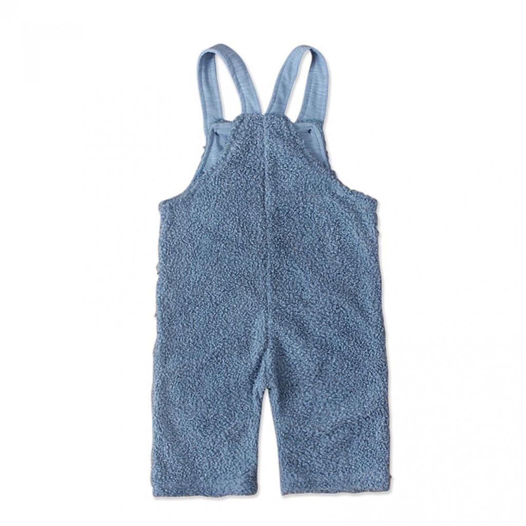 Children's Fashion Casual Boys And Girls Thickened Plush Backpack Jumpsuit