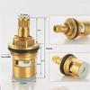 Single Faucet Valve Quick Opening Valve Water Tap Copper Iron Faucet Valve Core Replacement Bathroom Kitchen Hardware Accessory