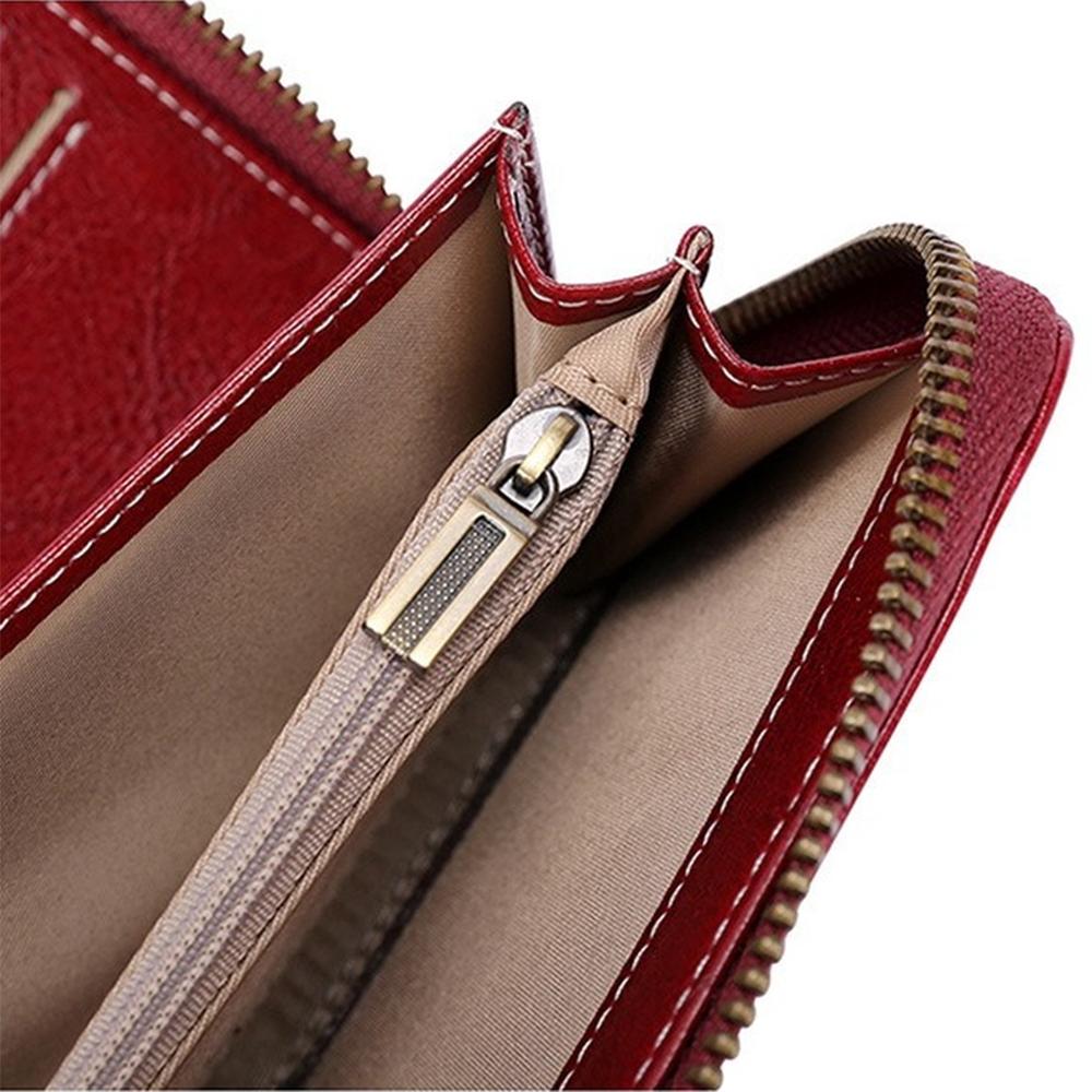 Женский длинный кошелек с RFID защитой