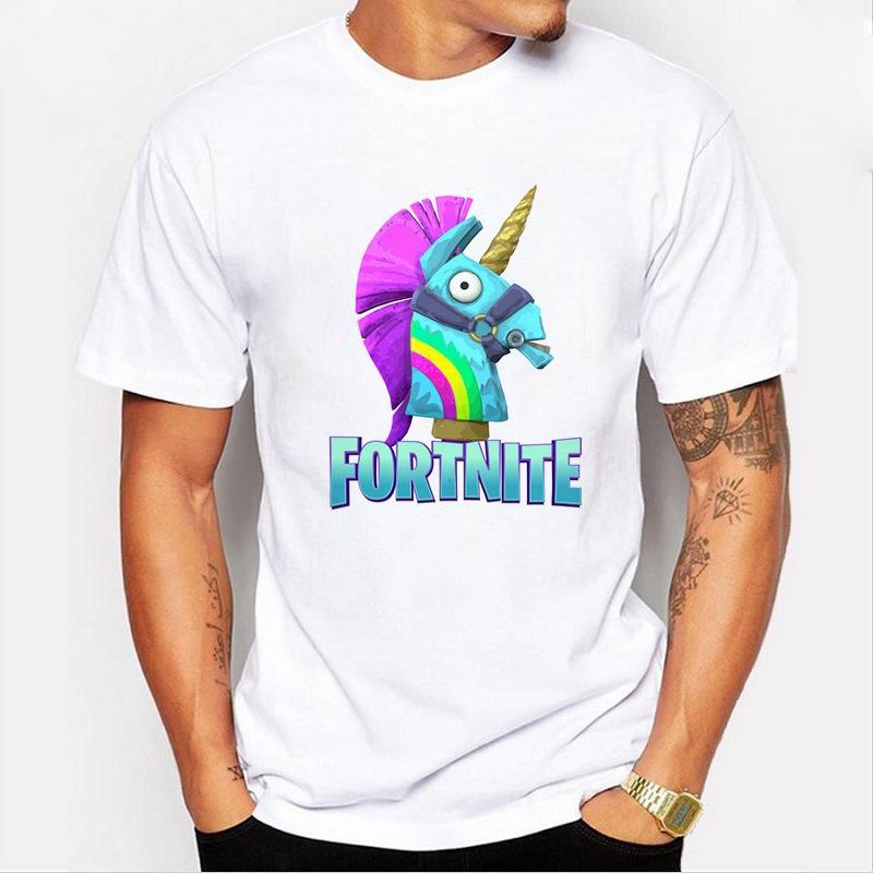 Fortnite Men Faddish Women Shirt Tshirt Leisure Short Sleeve Clothes Mens