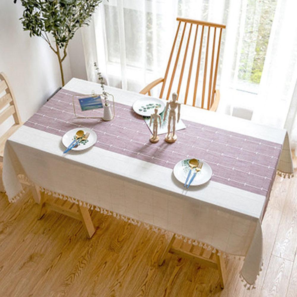 Скатерть с бахромой Прямоугольная скатерть для обеденного стола Nappe De Table Tafelkleed Mantel Mesas Домашний декор