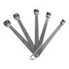 5Pcs Stainless Steel Measuring Spoons Set Square Mini Measuring Spoon Spice Spoons Dosing Spoons for Kitchen Home Cooking