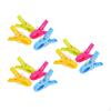 12x Beach Towel Clips Holder Clothespin Hanging Rack Quilt Chair Clothes