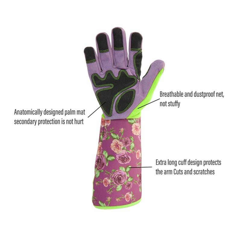 Long Gardening Gloves Thorn-proof Non-slip Planting Pruning Landscaping
