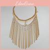 Head Ethnic Jewelry With Gold Water Drill Chain Tassel For Festival Wear Party