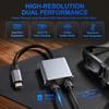 4K 60Hz Video Output Charge And Play Interface Module Type-C Converter Adapter  For Steam Deck
