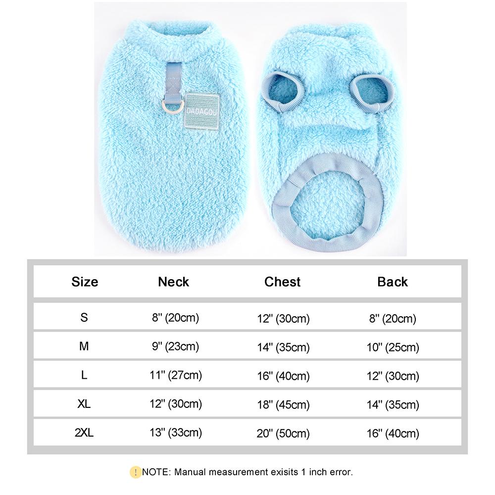 Мягкий коралловый флис, одежда для домашних животных, теплый жилет для собак, пальто, милый свитер для щенков, одежда для кошек для чихуахуа, йоркширского терьера, ши-тцу, наряд для домашних животных