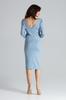 Dress K476 Blue