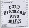 7-дюймовая пластинка COLD DIAMOND & MINK - My Echo, Shadow & Me / Playing The  TR759 Timmion Records 2024 US Соул/Фанк