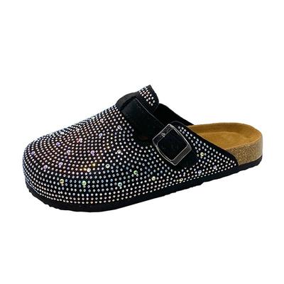 Новые туфли-лоферы с круглым носком, на толстой подошве, с полуподдержкой и ремешком с пряжкой для женщин